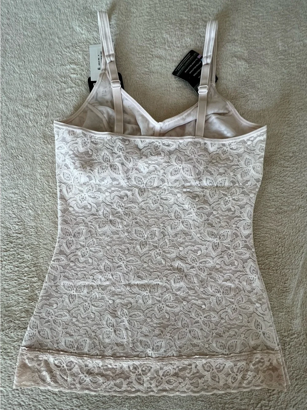 NWT Bali Lace Cami Shapewear in Nude - Picture 6 of 7